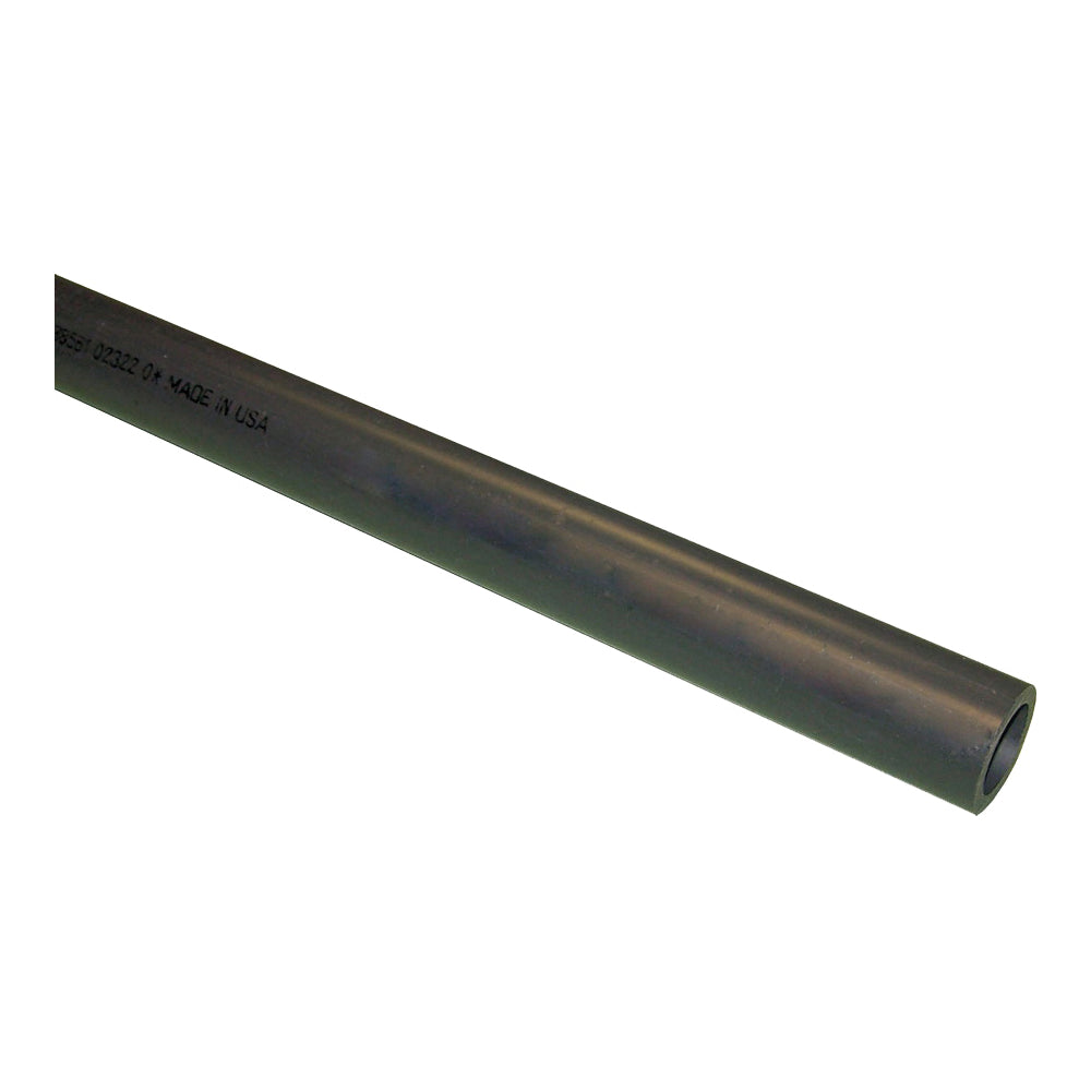 GENOVA 300225 Pipe, 2 in, 20 ft L, SCH 80 Schedule, Gray