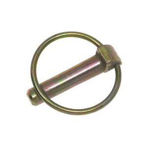 SpeeCo S070915YDU Lynch Pin, 5/16 in Dia Pin, 2-1/8 in OAL, Steel, Yellow Zinc Dichromate