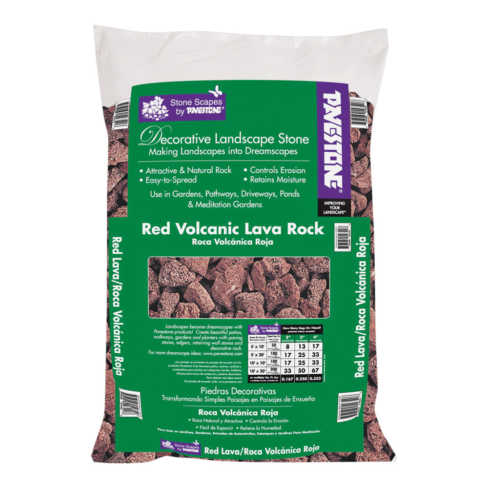 PAVESTONE 54341 Lava Rock, Red