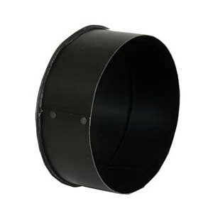 Imperial BM0029 Round End Cap, 6 in Dia, Black