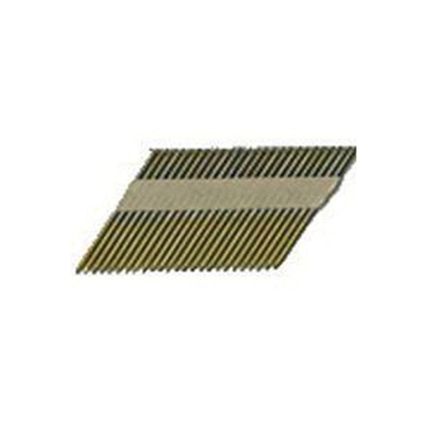 ProFIT 601192 Framing Nail, 3-1/4 in L, 11 Gauge, Steel, Galvanized, Clipped Head, Ring Shank
