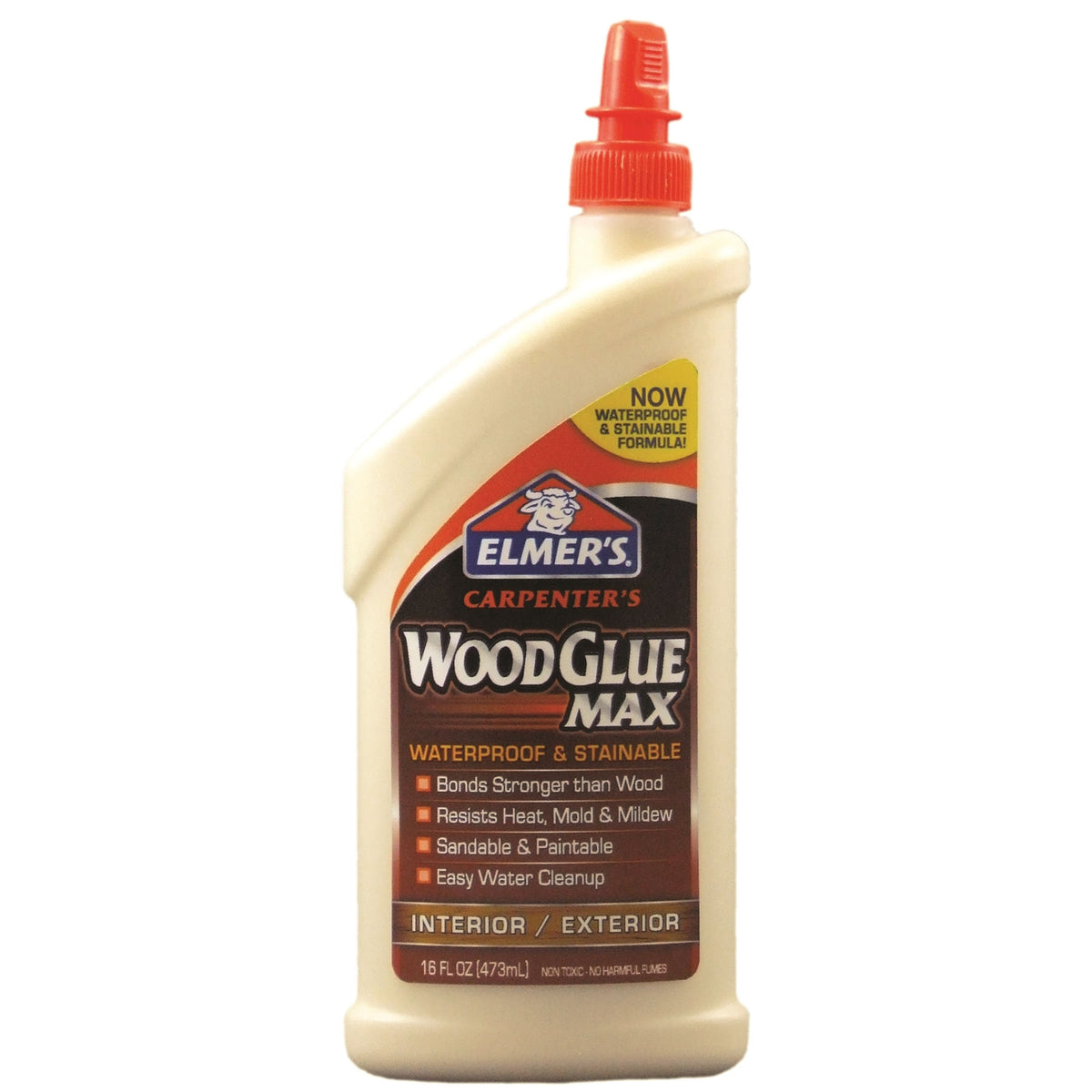 Elmers Carpenter&#39;s Max E7310 Wood Glue, Beige, 16 oz Bottle