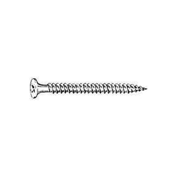 Western States Hardware 77850 Screw, #6 Thread, Twinfast Thread, Phillips Drive, Phosphate