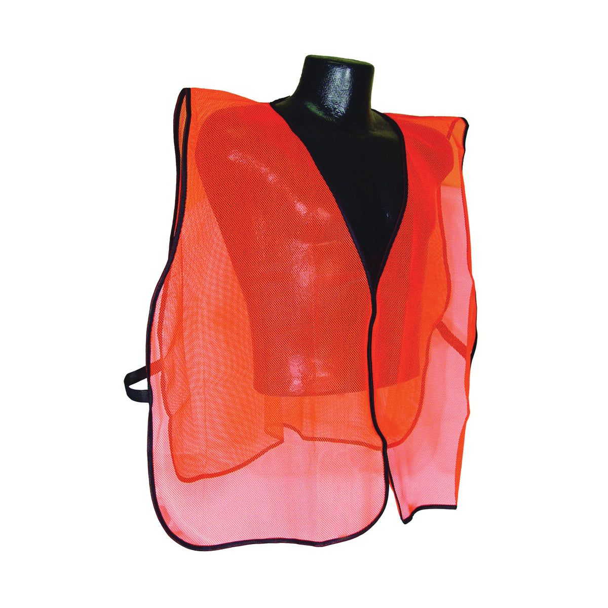 RADWEAR SVO Non-Rated Safety Vest, One-Size, Polyester, Green/Orange/Silver, Hook-and-Loop Closure