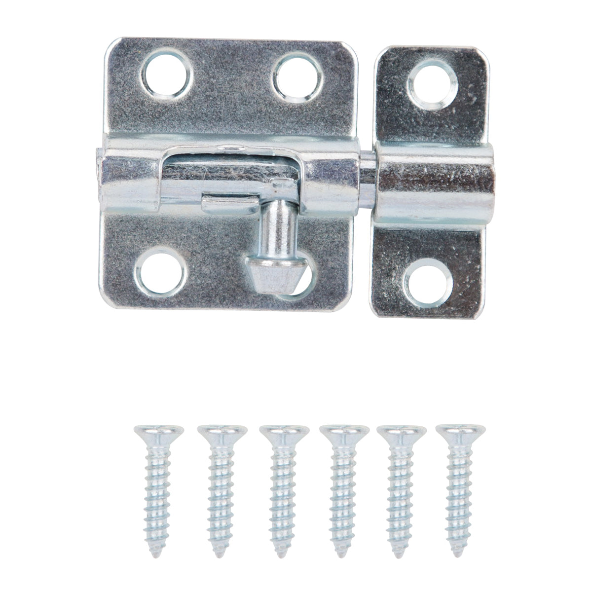 ProSource CL-199-PS Barrel Bolt, Steel, Zinc