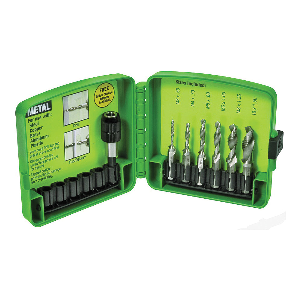 Greenlee DTAPKIT Drill/Tap Kit, Steel