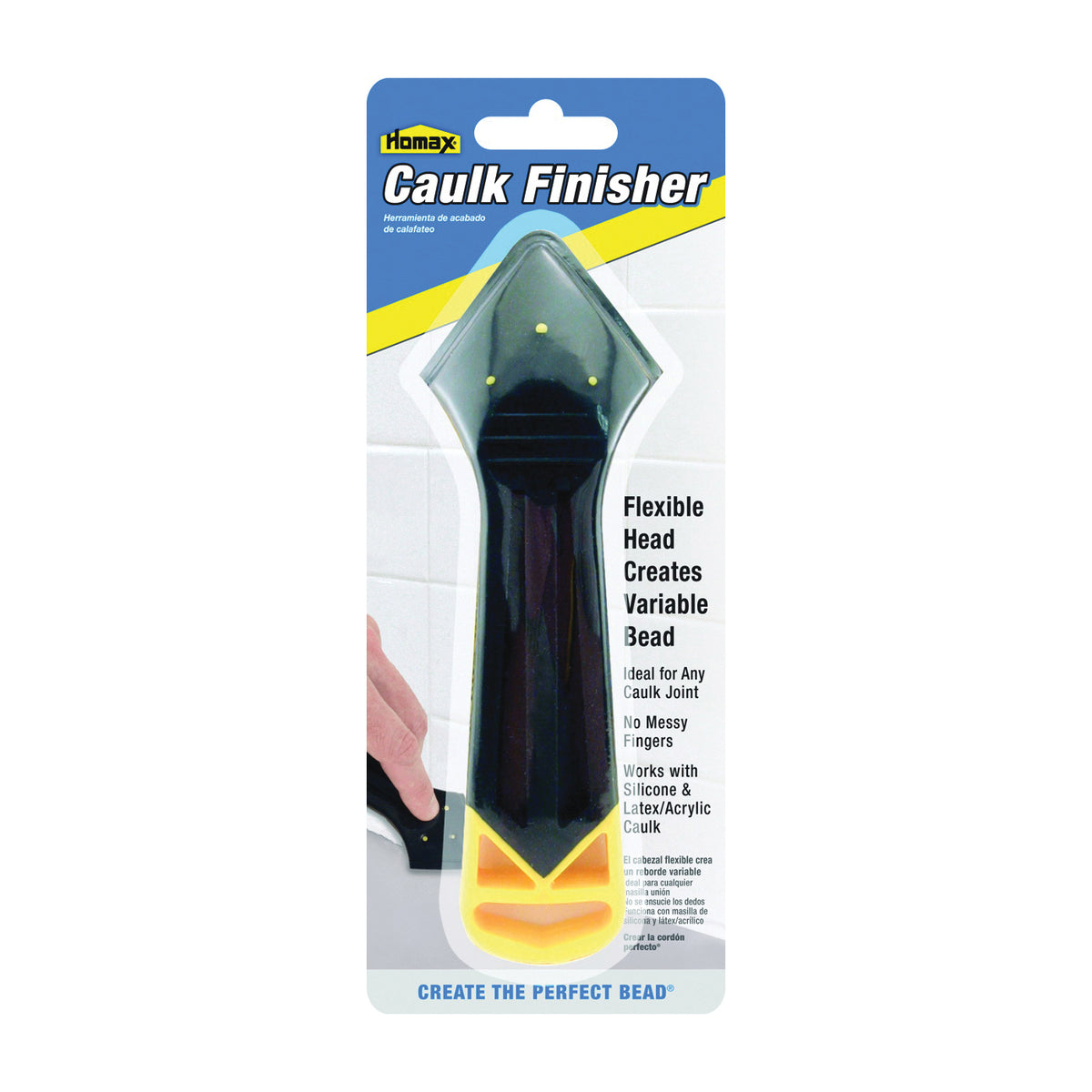 Homax 5850 Caulk Finishing Tool, Plastic