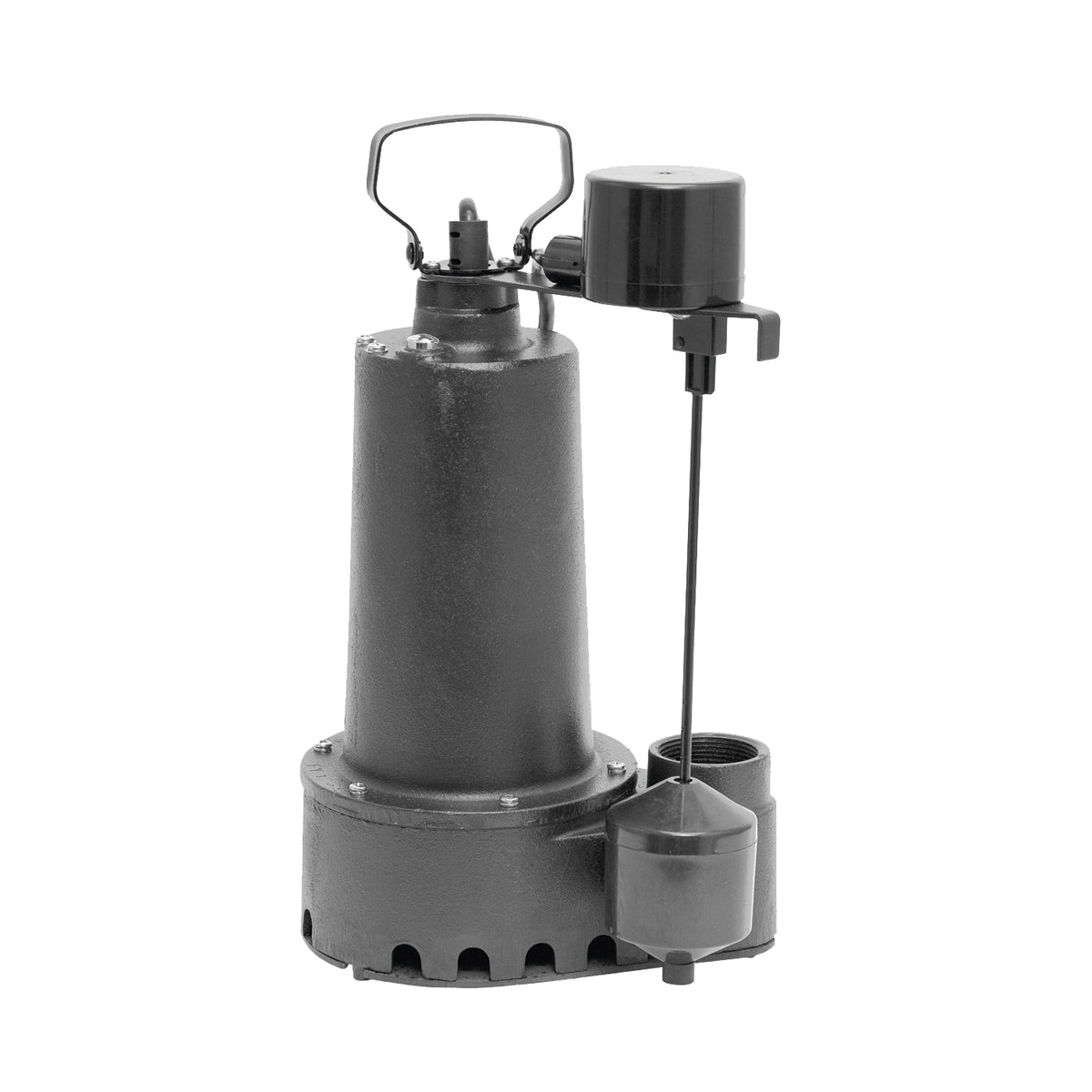 SUPERIOR PUMP 92352 Sump Pump, 7.6 A, 120 V, 0.33 hp, 1-1/2 in Outlet, 60 gpm, Iron