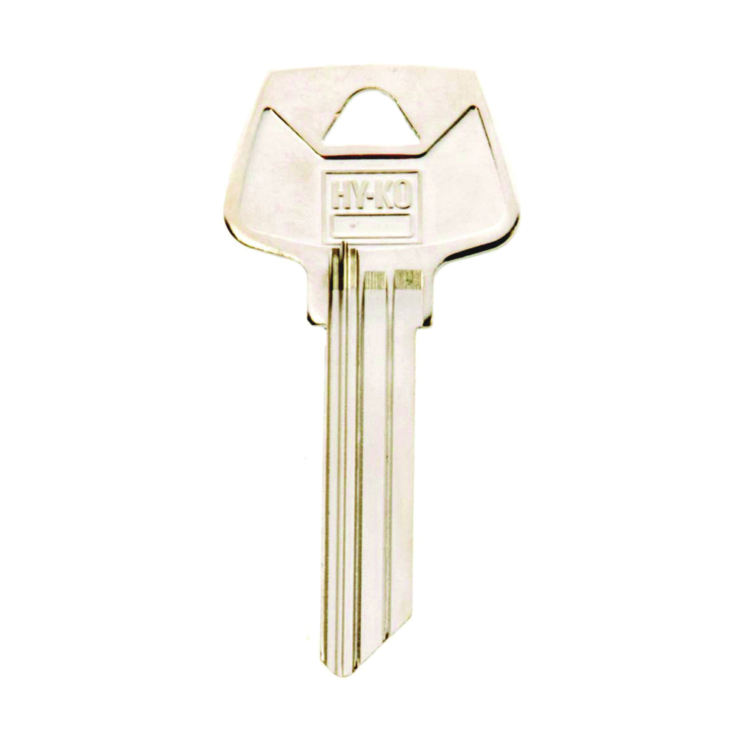 HY-KO 11010S31 Key Blank, Brass, Nickel, For: Sargent Cabinet, House Locks and Padlocks