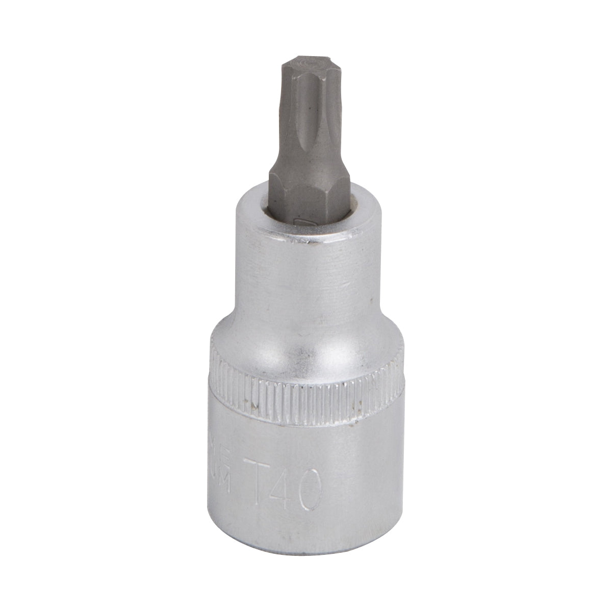Vulcan 3505012214 Fractional Star Bit Socket, T40 Tip, Chrome