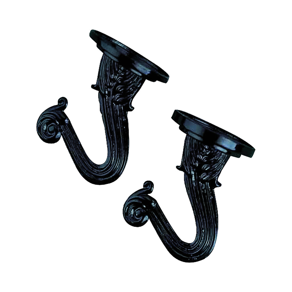 Landscapers Select GB0403L Ceiling Hook, 1.5 in L, Zinc Alloy, Antique Brass, Wall Mount Mounting