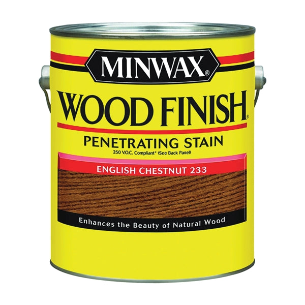 Minwax Wood Finish 710870000 Wood Stain, English Chestnut, Liquid, 1 gal, Can