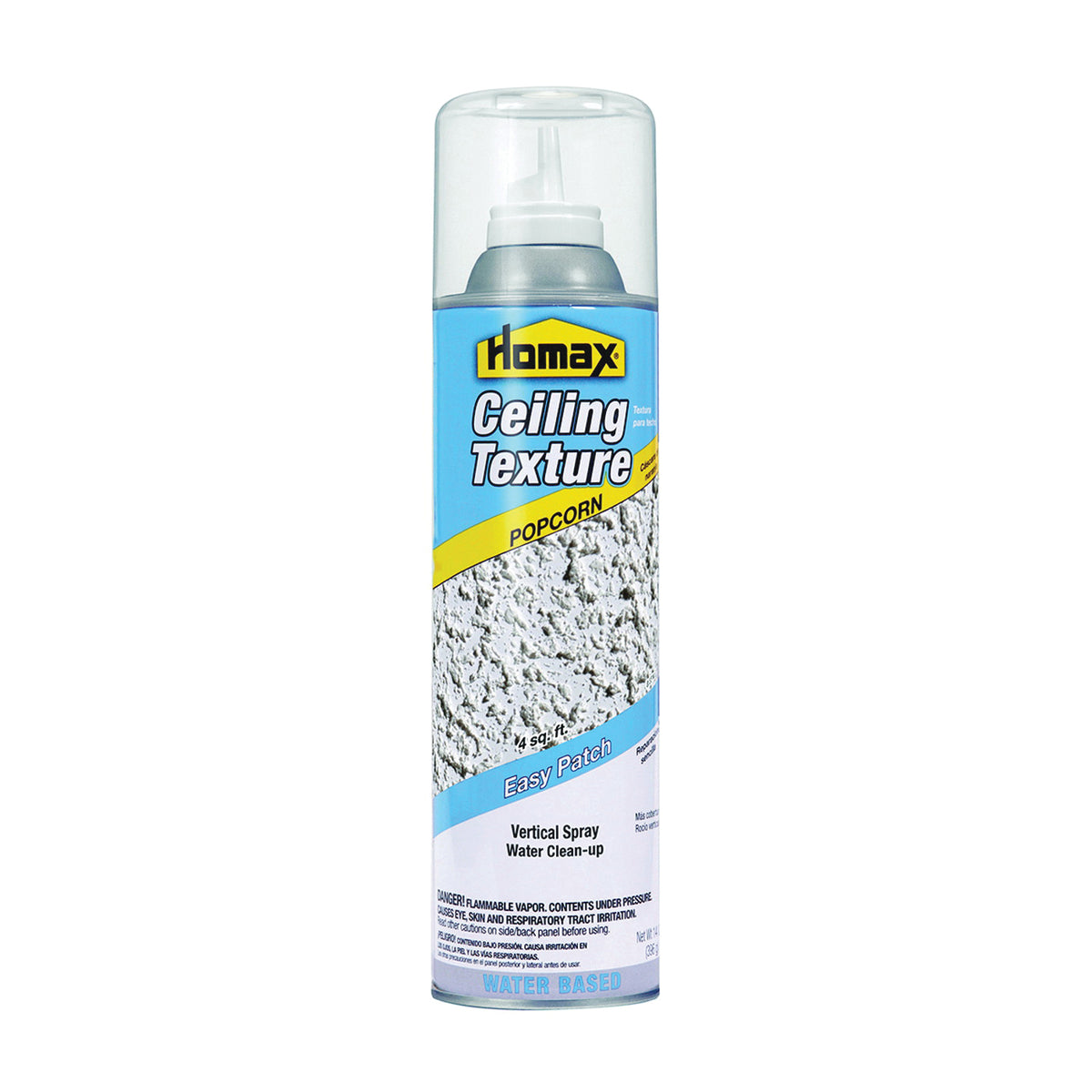 Homax 4094 Ceiling Texture, Liquid, White, 14 oz Can