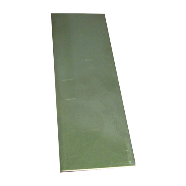 K &amp; S 87151 Decorative Metal Strip, 1/2 in W, 12 in L, 0.012 in Thick, Stainless Steel, Polished Mirror
