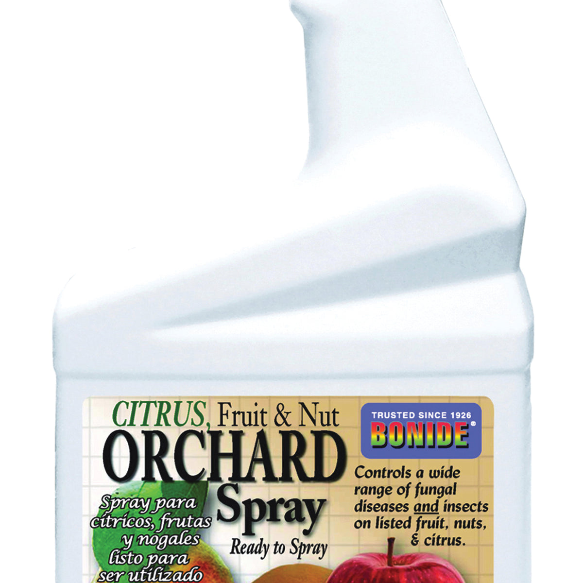 Bonide 216 Fruit and Nut Orchard Spray, Liquid, Spray Application, 1 qt
