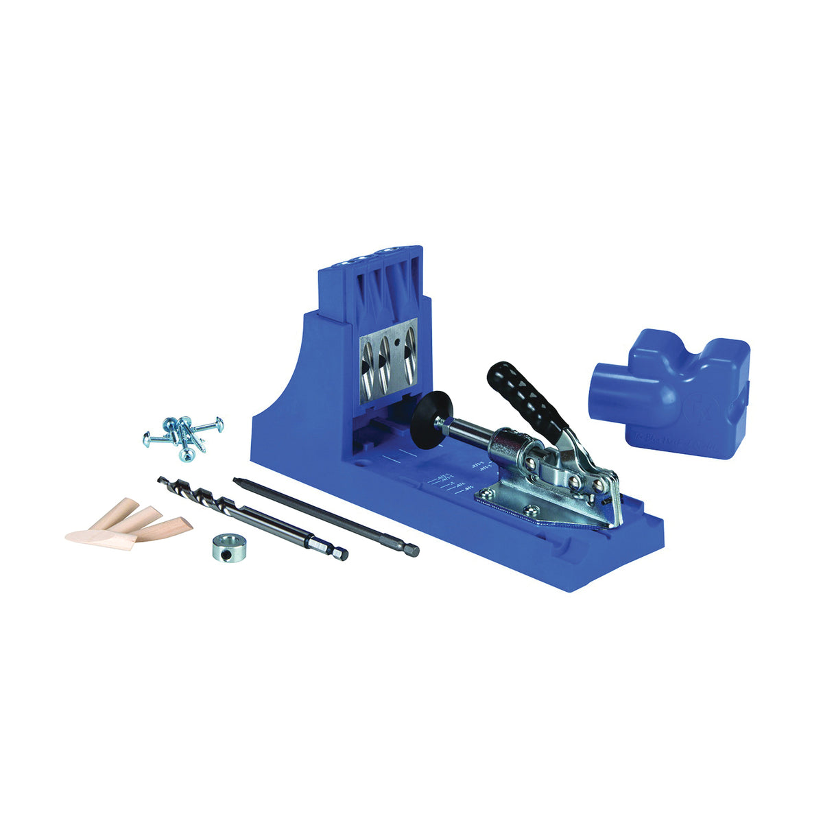 Kreg K4 Pocket Hole Jig, 3-Guide Hole, Glass Filled Nylon, For: 1/2 to 1-1/2 in Thick Materials