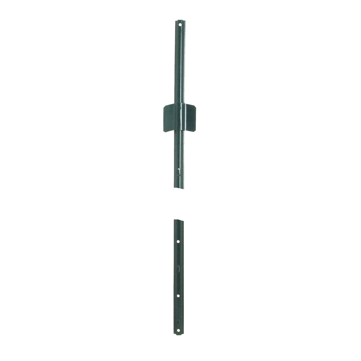 Jackson Wire 14026045 U-Post, 5 ft H, Steel, Green, Plain