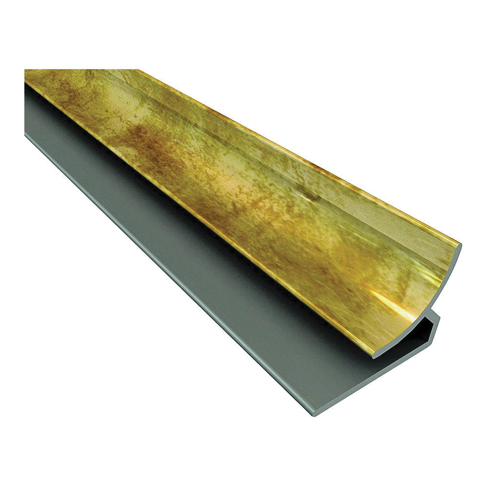 Fasade 92817 Inside Corner Trim, 18 in L, Thermoplastic, Bermuda Bronze