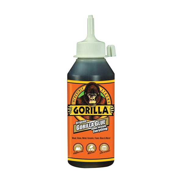 Gorilla 5000806 Glue, Brown, 8 oz Bottle