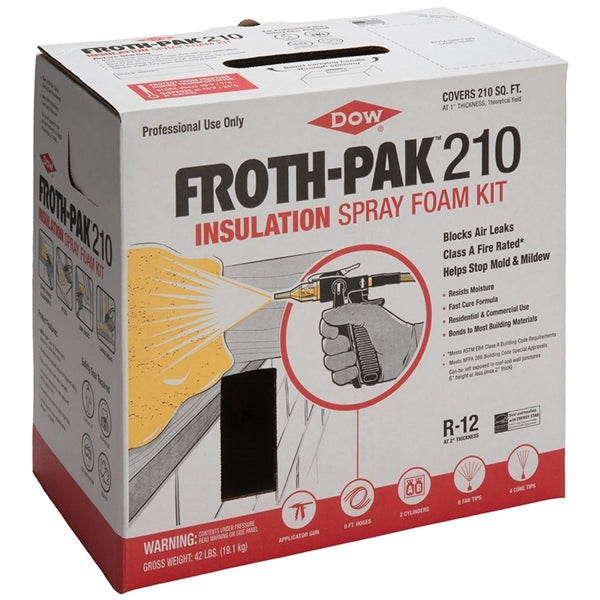 Dow FROTH-PAK 11098207 Foam Insulation, Cream