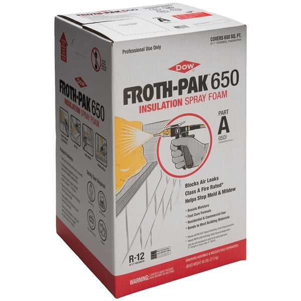 Dow FROTH-PAK 11096267 Foam Insulation, Cream