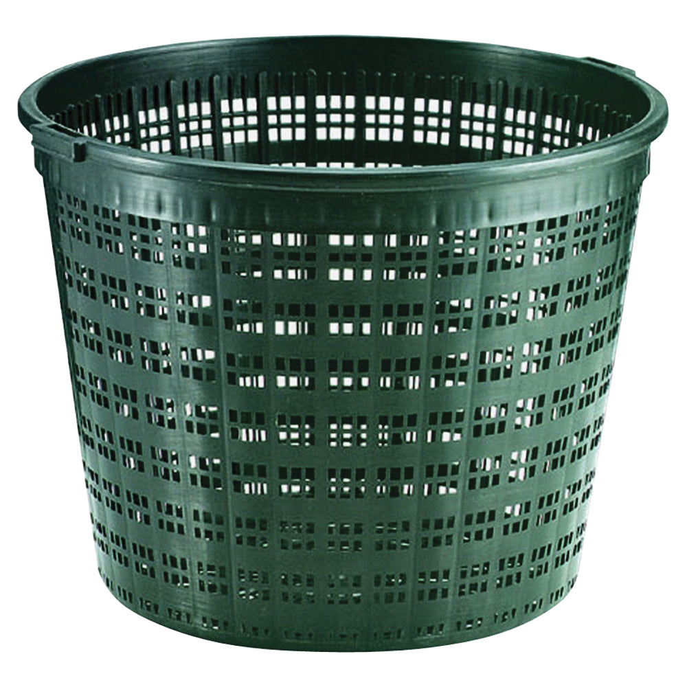 Little Giant 566553 Round Plant Basket, Black