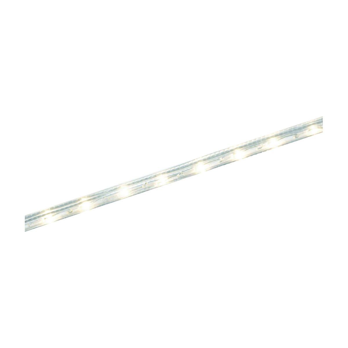 GOOD EARTH LIGHTING G9512-CLR-I Rope Light, 120 V, Incandescent Lamp, 2700 K Color Temp, 4000 hr Average Life, 144 in L