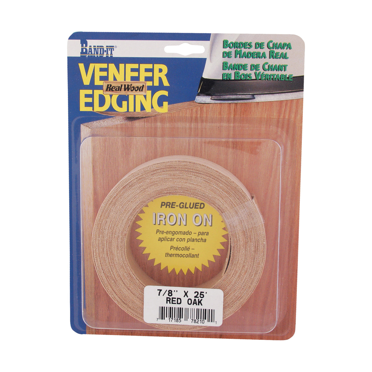 CLOVERDALE 78210 Edge Banding, Red Oak