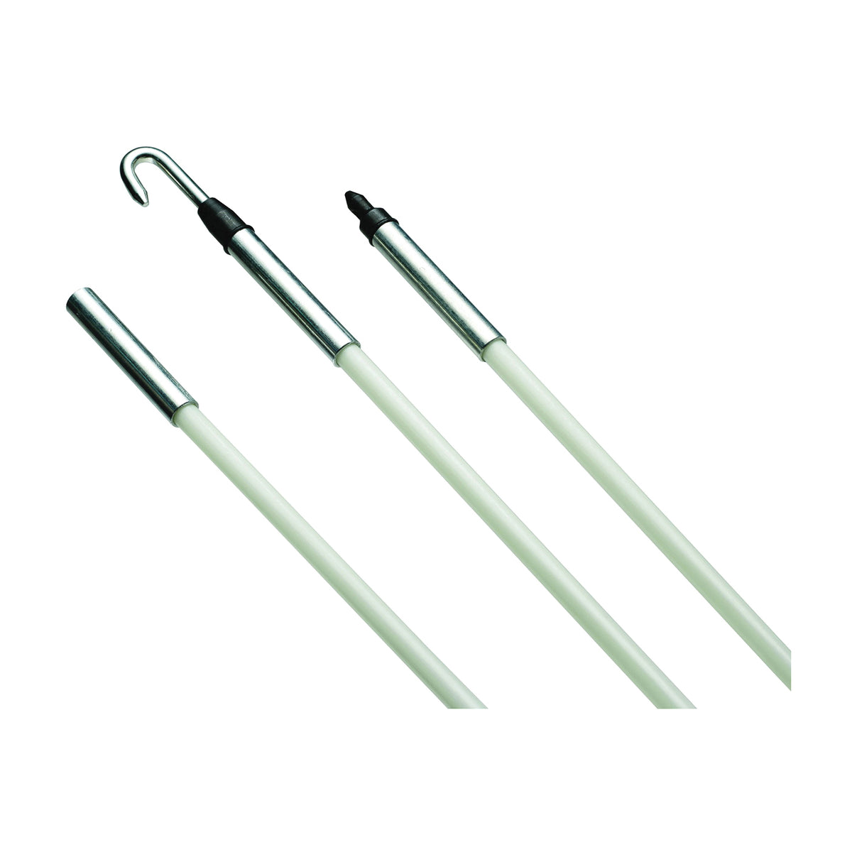 GB FTX-15GL Fish Stick, 3 ft L Tape, Fiberglass Tape, White Case