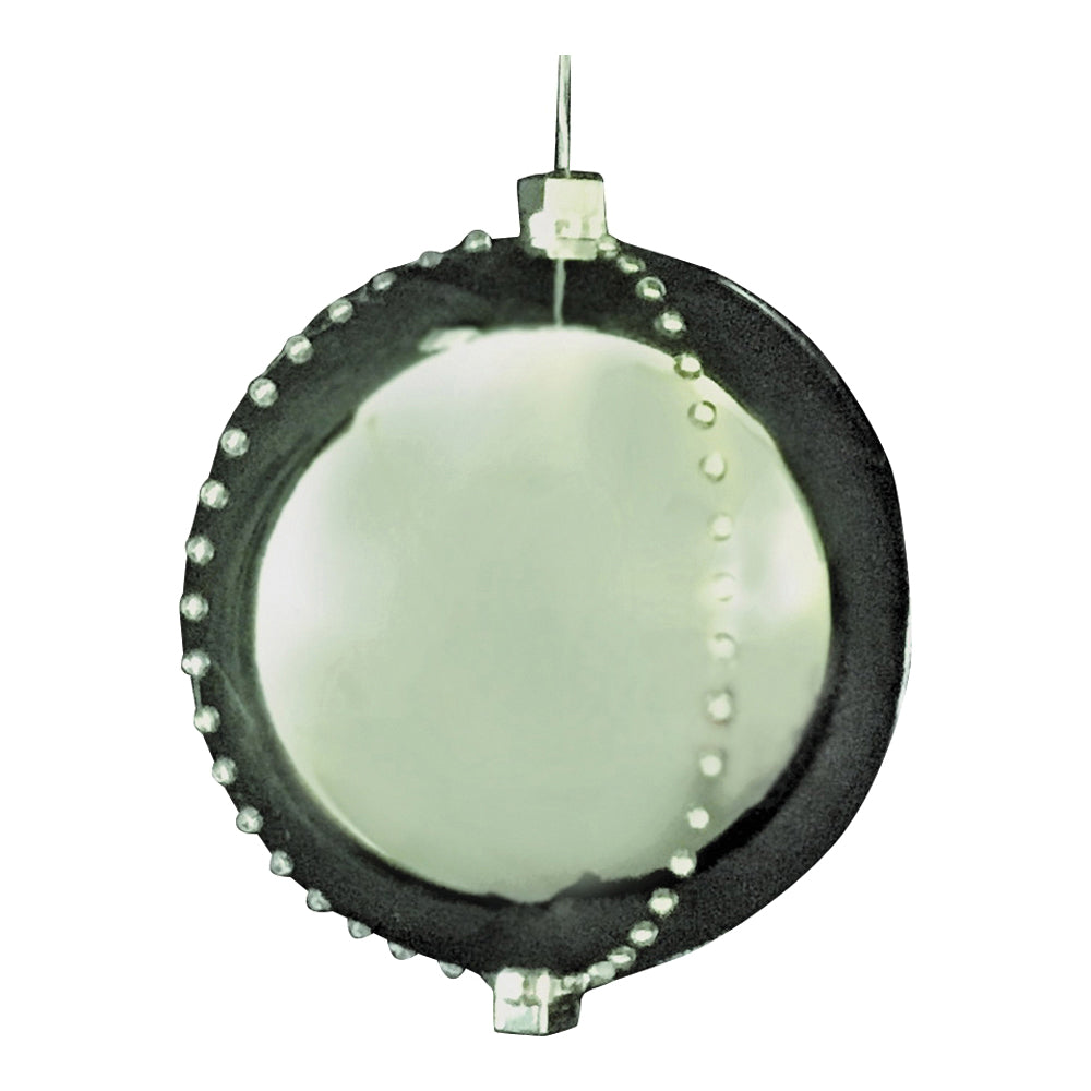 Hometown Holidays 60138 Pre-Lit Christmas Specialty Decoration, 6 in H, Motion Ball, LED Bulb