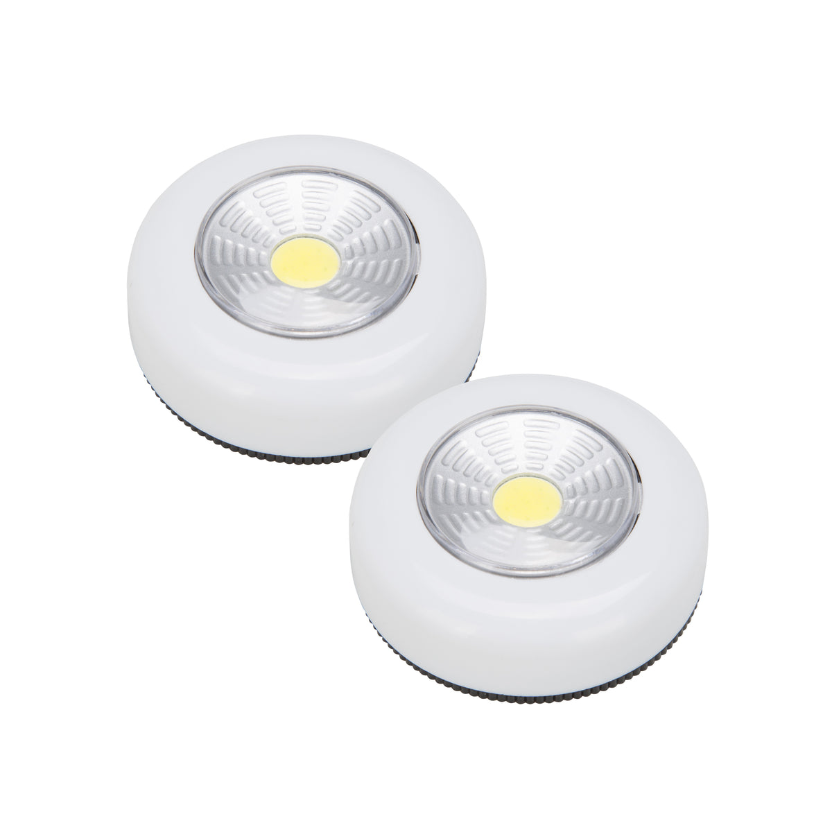 PowerZone F12004 LED Puck Light, LED-Lamp, LED Lamp, 35 Lumens, ABS Fixture, White Fixture, White Fixture