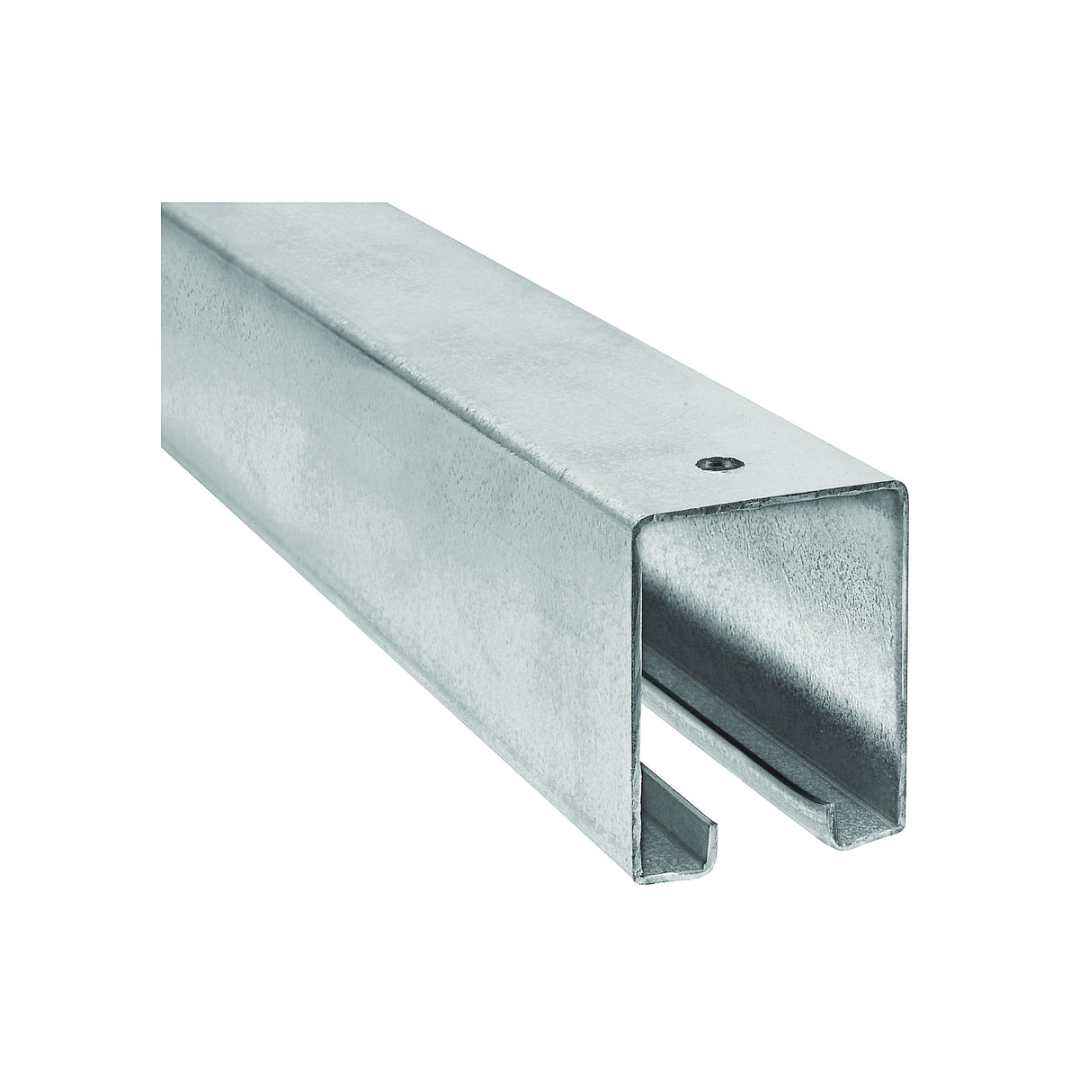 National Hardware N105-213 Box Rail, Steel, Galvanized, 1-57/64 in W, 2-13/32 in H, 10 ft L