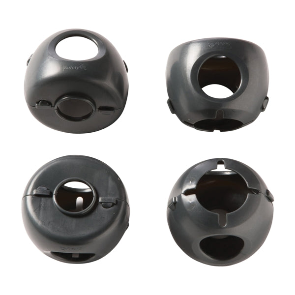 Safety 1st HS199 Door Knob Cover, Plastic, Charcoal