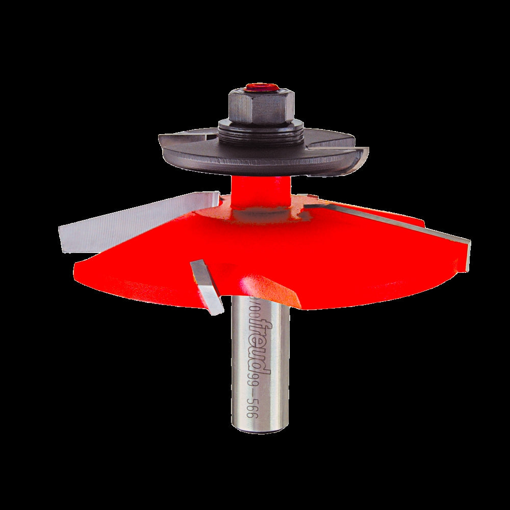 Freud 99-566 Router Bit, 3 in OAL, 1/2 in Dia Shank, Carbide