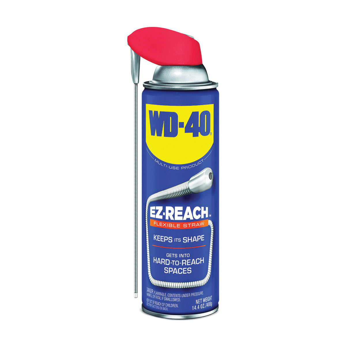 WD-40 EZ-REACH 490194 Lubricant, 14.4 oz Aerosol Can, Liquid