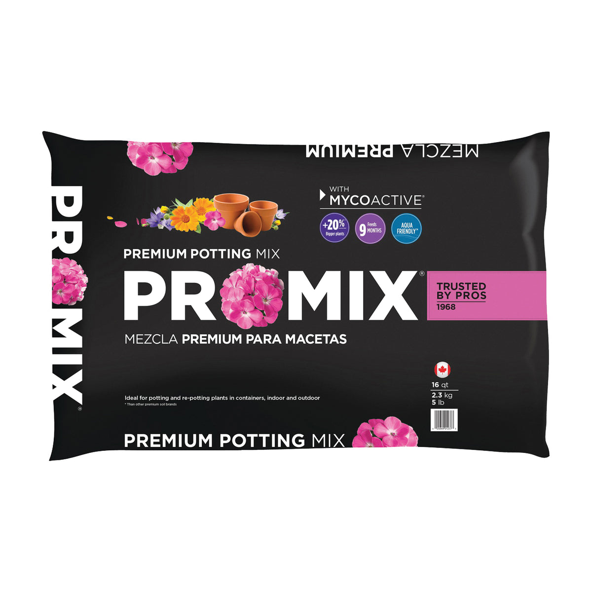 PRO-MIX 1016010RGCE Potting Mix, 16 qt Bag