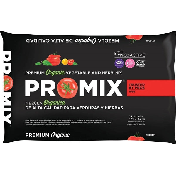 PRO-MIX 1016051RGCE Veg and Herb Mix, 16 qt