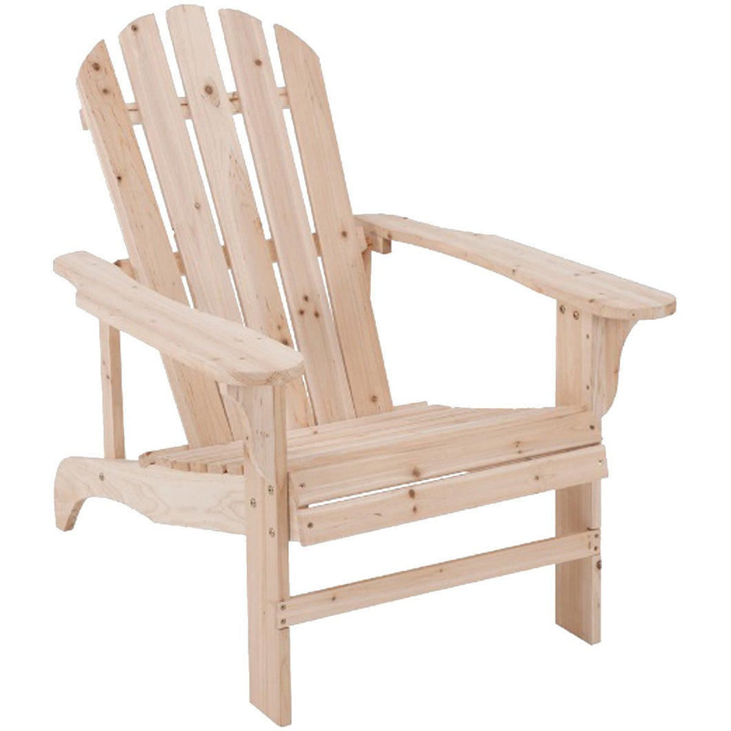 Seasonal Trends JN-16N CH43 Cypress Adirondack Chair, 5-1/4 in W, 20-1/2 in D, 36-3/4 in H