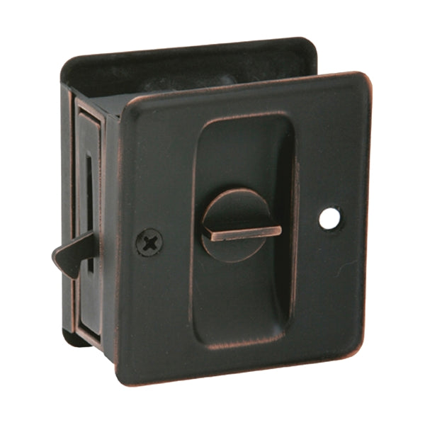 Schlage SC991B-716 Door Lock, Solid Brass, Aged Bronze