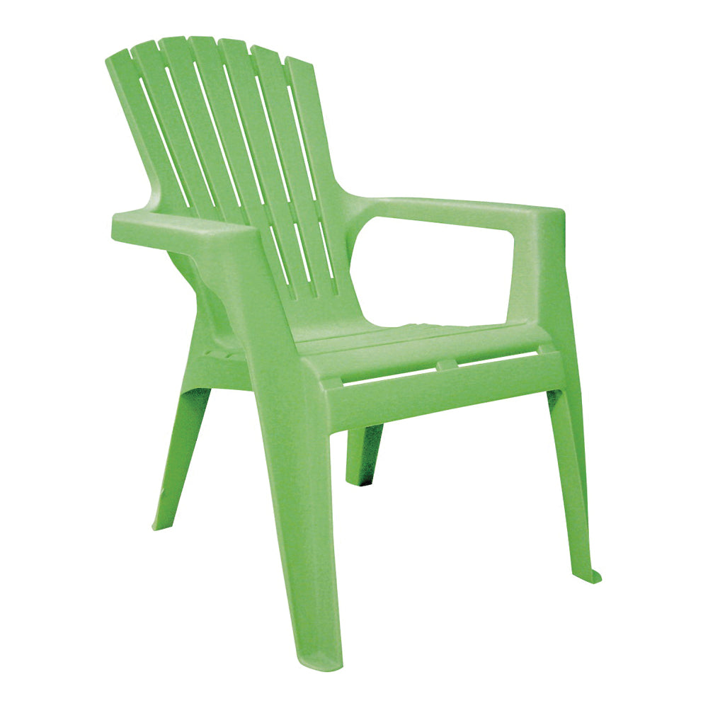 Adams 8460-08-3731 Kids Adirondack Chair, 18-1/4 in W, 23 in D, 23-3/4 in H, Polypropylene Frame