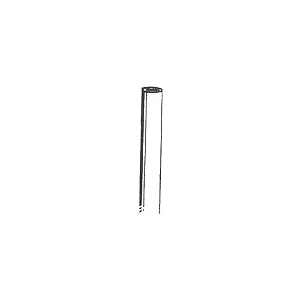 Stephens Pipe &amp; Steel PR20408 Line Post, 1-5/8 in W, 8 ft H, 17 Thick Material
