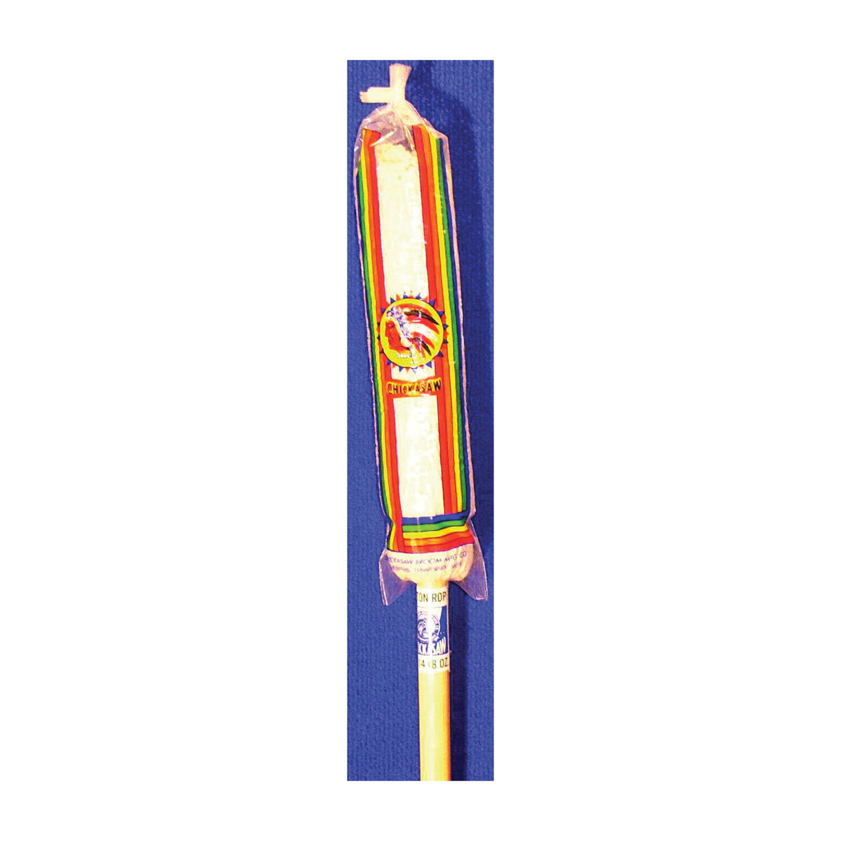 Chickasaw 00305 Deck Mop with Hanger, 14 oz Headband, 48 in L, Cotton/Synthetic Mop Head, Metal Handle
