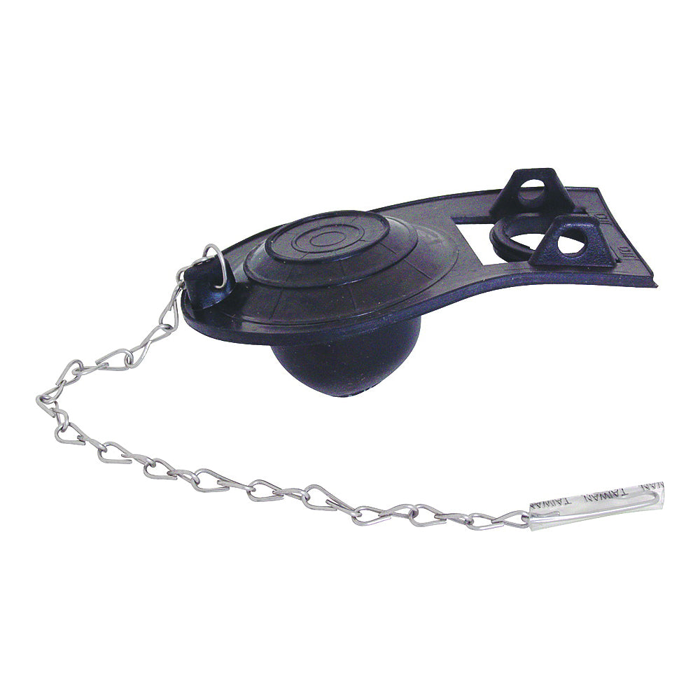 Worldwide Sourcing 24462-3L Toilet Tank Flapper, Specifications: 3 in, Black