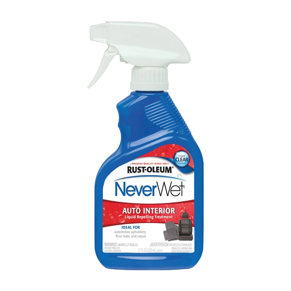 RUST-OLEUM NeverWet 280884 Water Repelling Treatment, Liquid, Clear, 11 oz, Spray Bottle
