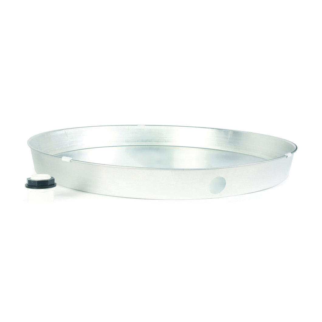 CAMCO 20810 Recyclable Drain Pan, Aluminum, For: Gas or Electric Water Heaters