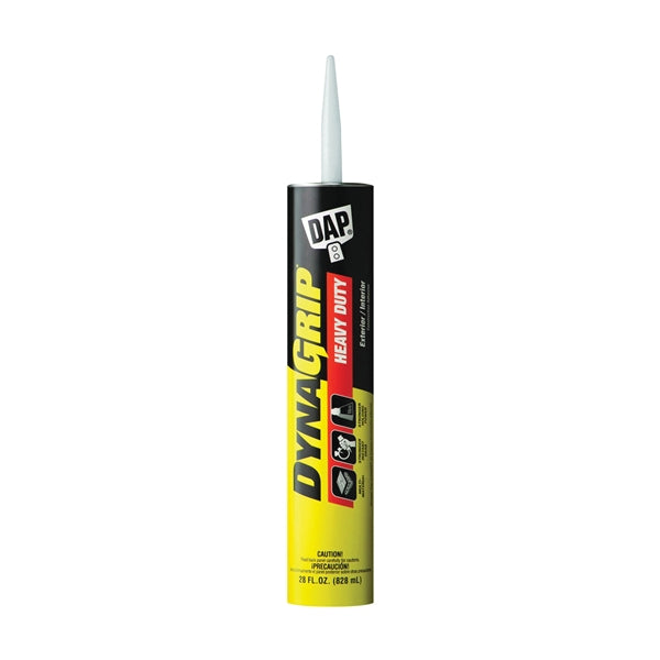 DAP DYNAGRIP 27510 Construction Adhesive, Off-White, 28 oz Cartridge