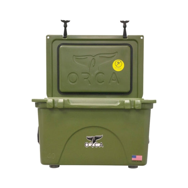 ORCA ORCG040 Cooler, 40 qt Cooler, Green, Up to 10 days Ice Retention