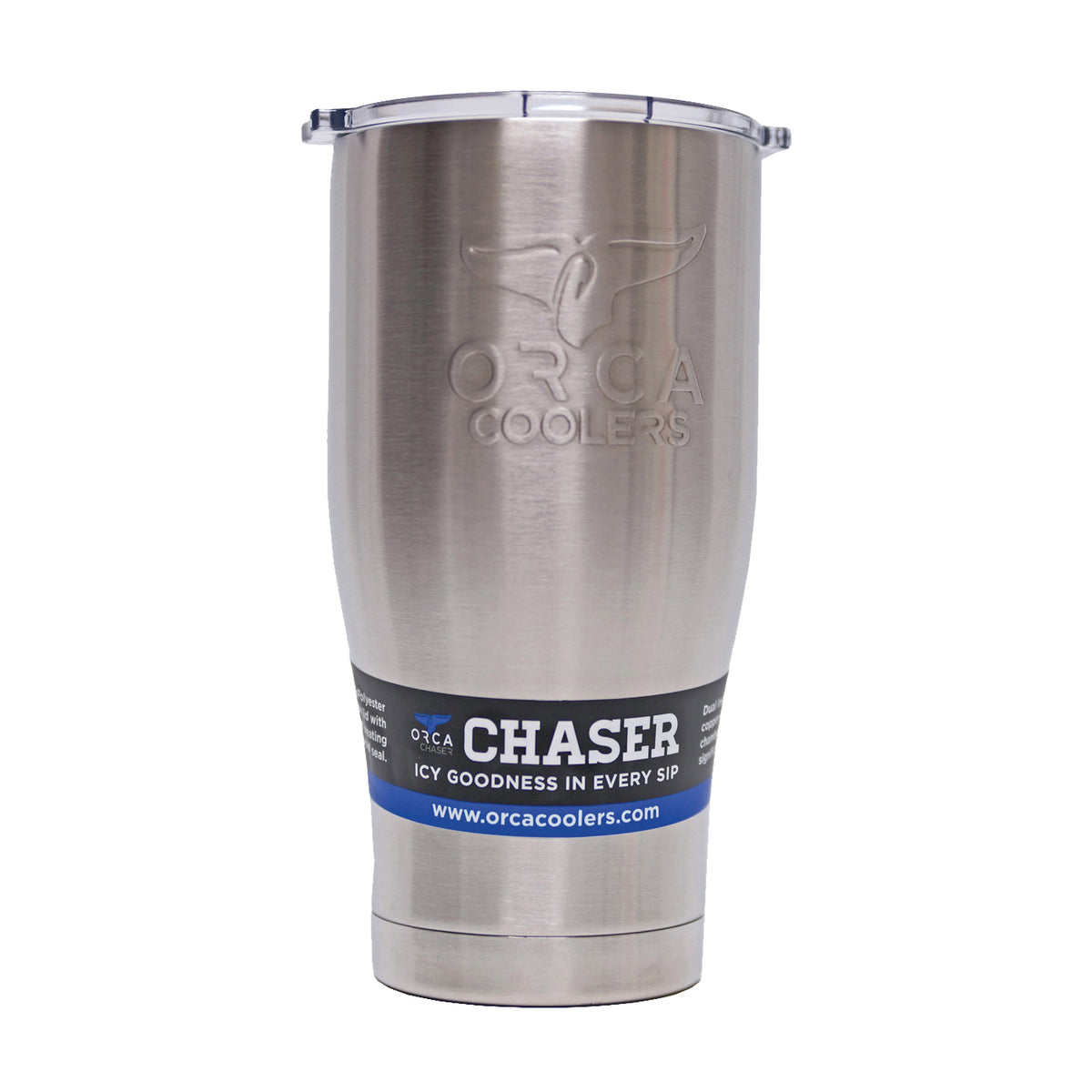 ORCA Chaser Series ORCCH27 Tumbler, 27 oz Capacity, Stainless Steel