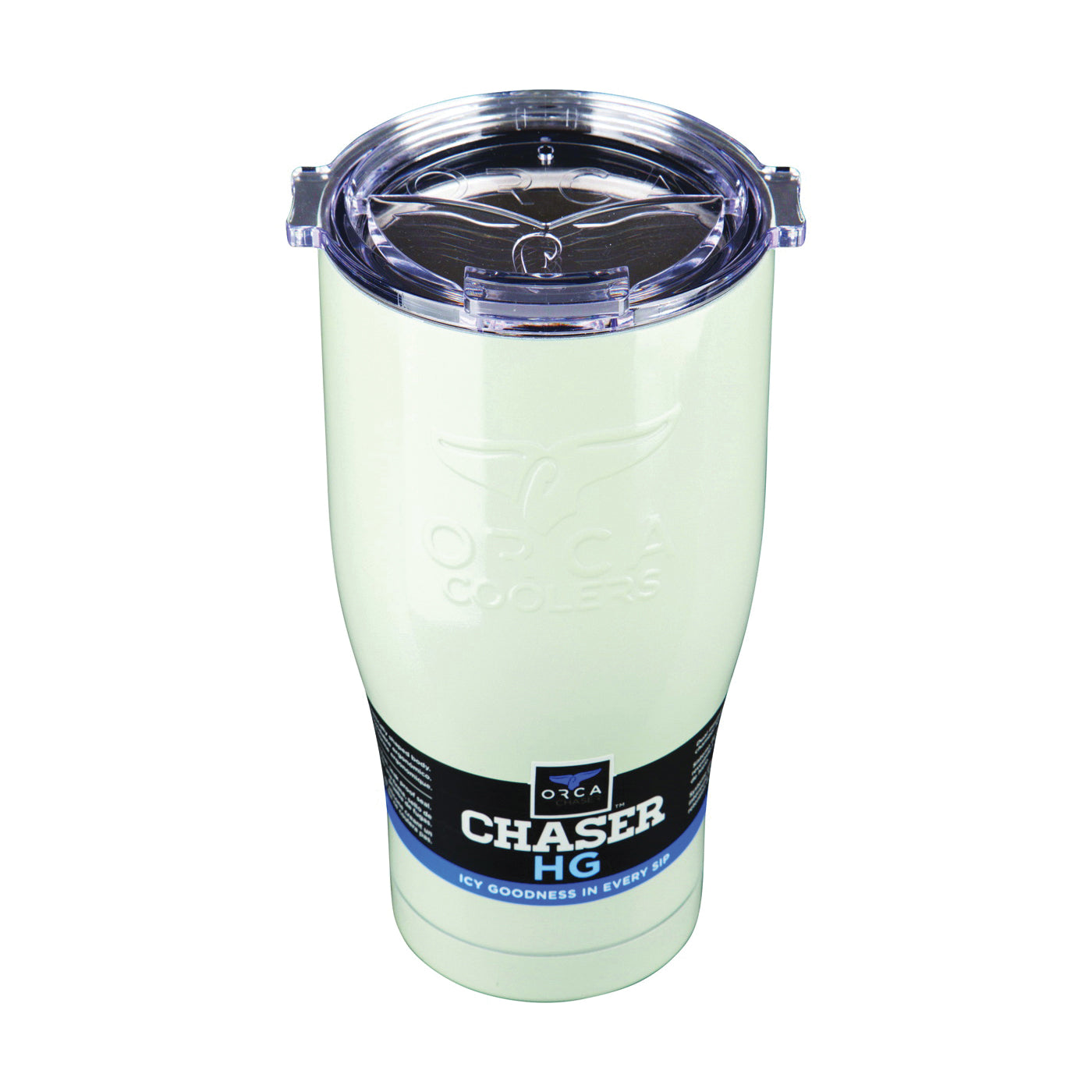 ORCA Chaser Series ORCCHA27PE/CL Tumbler, 27 oz Capacity, Stainless Steel, Pearl