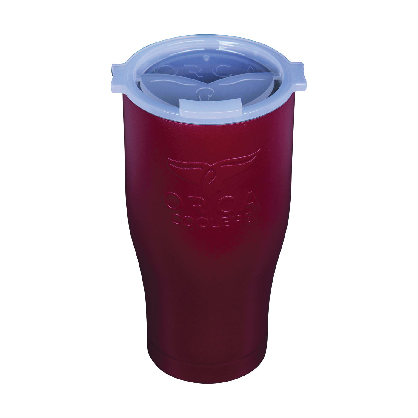 ORCA Chaser Series ORCCHA27DM/WH Tumbler, 27 oz Capacity, Stainless Steel, Dark Maroon